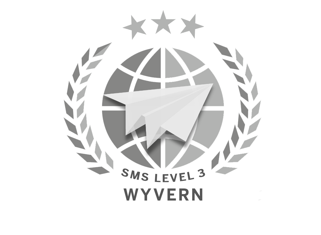 Wyvern SMS Level 3 badge