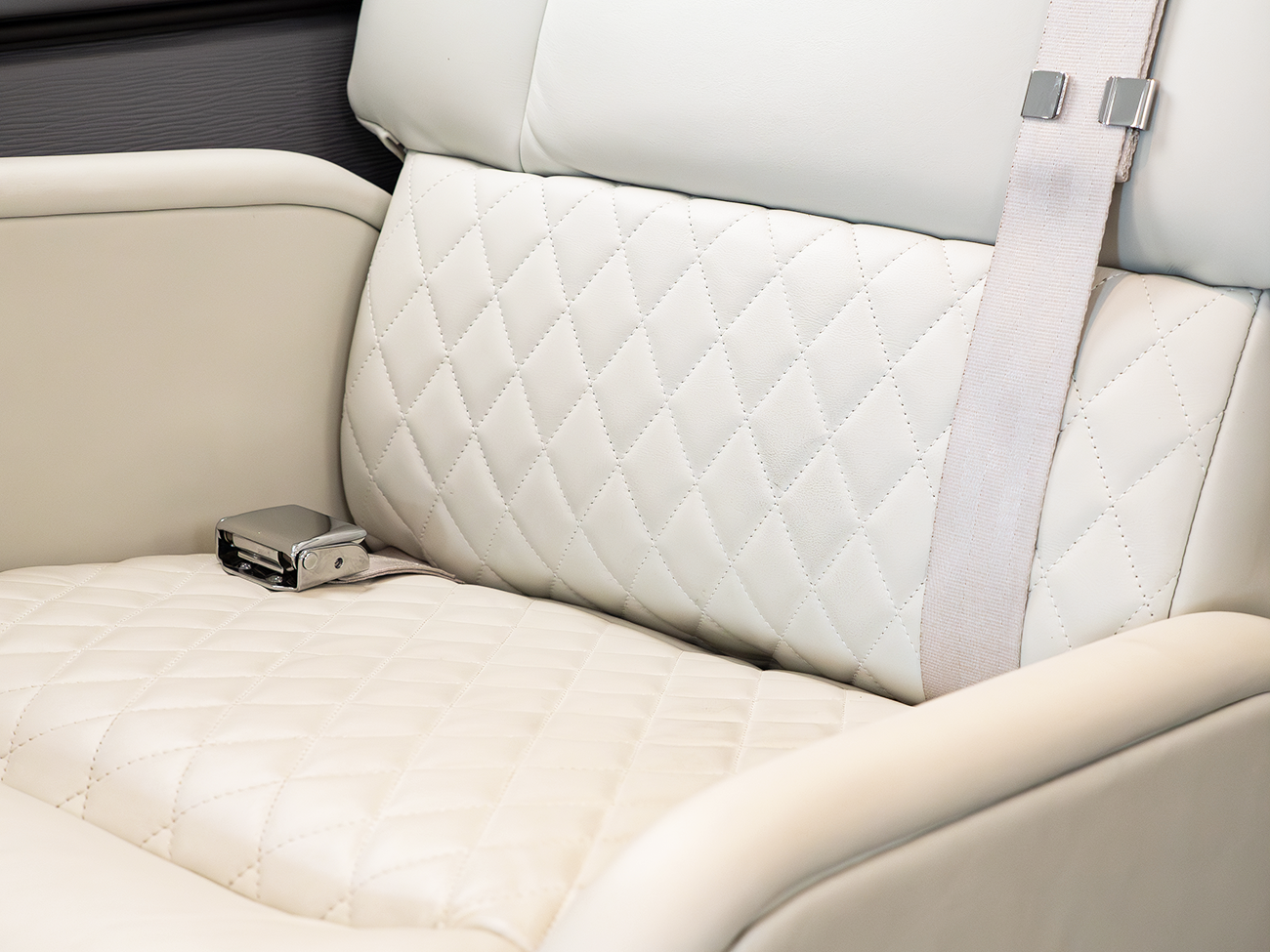 Detail of a refurbished cabin interior