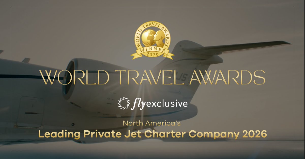World Travel Awards 2026 — flyExclusive, North America’s Leading Private Jet Charter Company