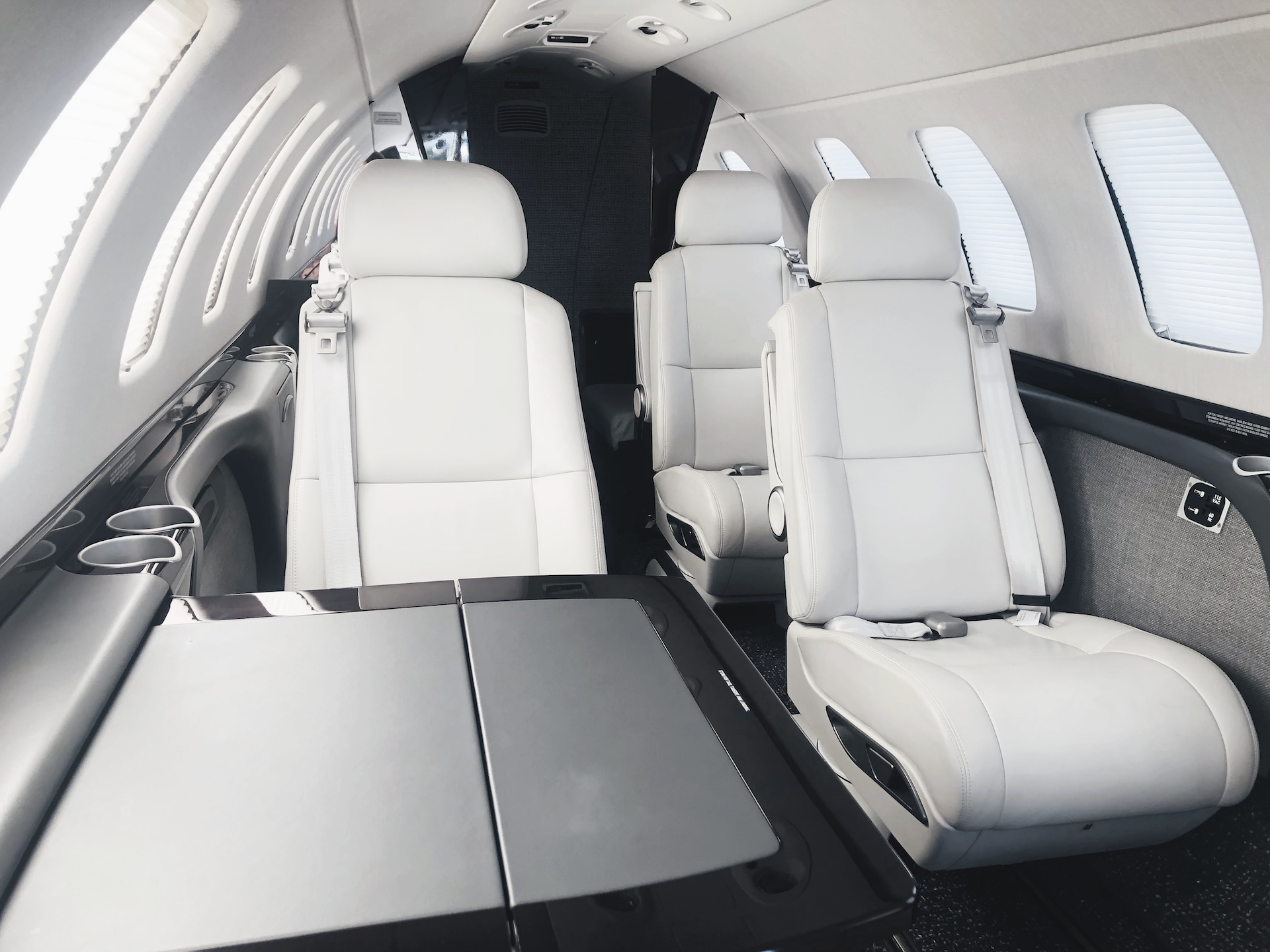 The Citation CJ3+ cabin interior
